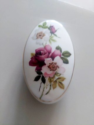 Joyero/ Alhajero  Vintage de Porcelana Verbano