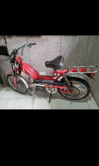 Ciclomotor Peugeot SP Rojo