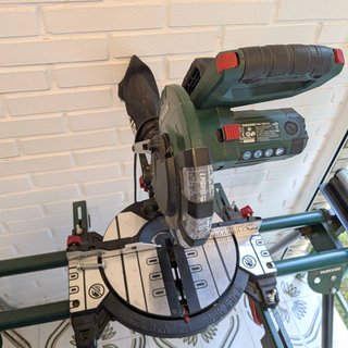 Sierra de inglete y tronzadora Parkside 1500W