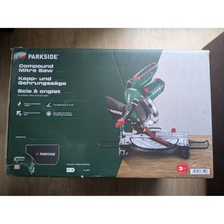 Sierra de inglete y tronzadora Parkside 1500W