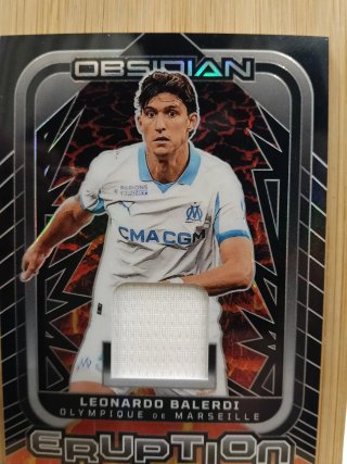 Cromo Leonardo Balerdi Obsidian Eruption