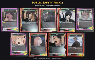 Pack 9 Cartas Union Arena Chainsaw Man (JP)