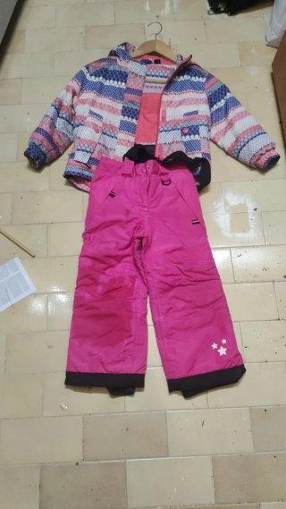 Conjunto de Ropa de Nieve para Niña 2-4 años