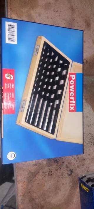 Set de 6 Brocas para Madera Powerfix