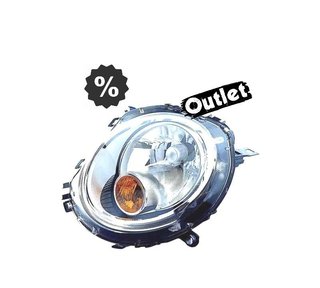GF FARO DCH MINI R56 06-10 FONDO CROMO INTERMITENTE NARANJA