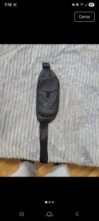 Riñonera Adidas Negra