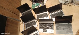 Lote de 8 Portátiles HP para piezas