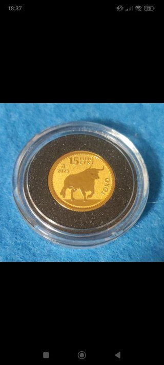 Moneda de Oro 1/10 Onza Toro 2023