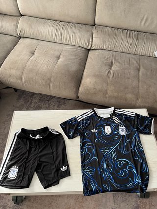 Conjunto Argentina Adidas Negro/Azul Talla xs