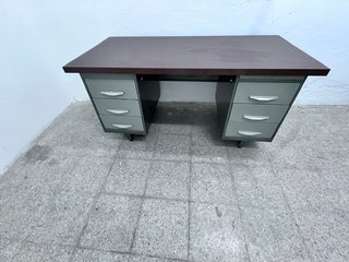 Mesa de Despacho Metálica 155x75 cm