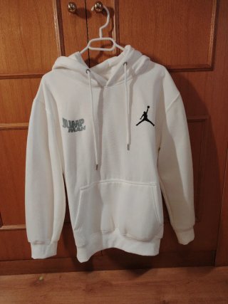 Sudadera Jordan Blanca Talla M