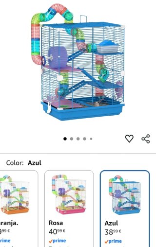 Jaula hamster