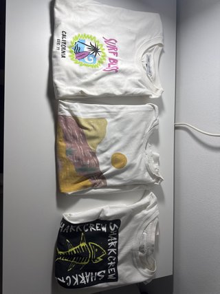 3 Camisetas Zara
