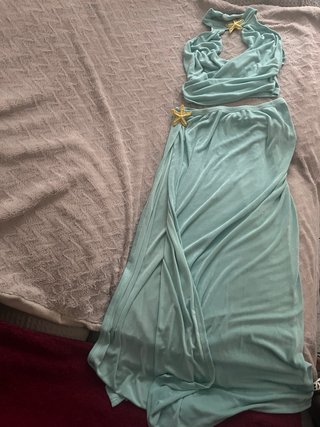 Conjunto de dos piezas turquesa