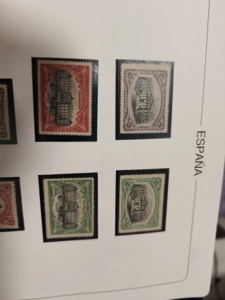Sellos España 1916 III Centenario Cervantes
