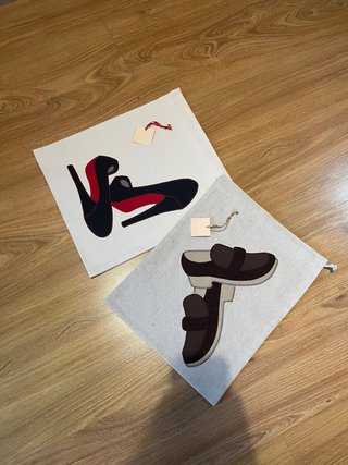 Set de 2 Bolsas para Zapatos Lujosas Nuevas