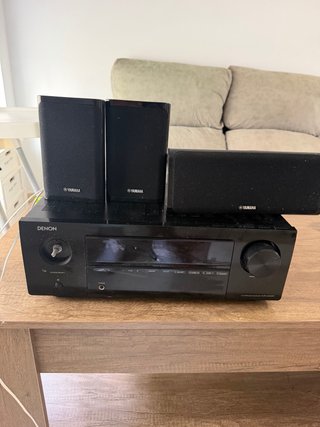 Home Cinema Denon con Altavoces Yamaha