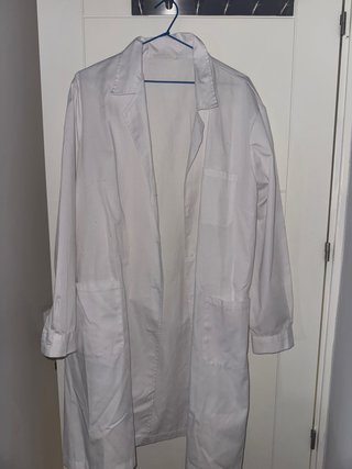 Bata blanca de sanidad