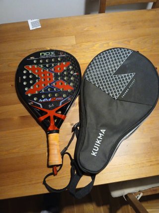 Pala de pádel NOX MM2 Pro con funda