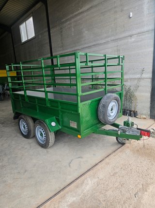 Remolque de Coche de Doble Eje de 250x140 de ancho