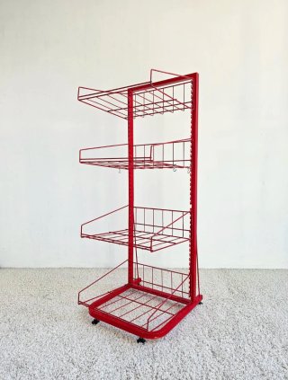Estantería EXPOSITOR de metal | Vintage Retro