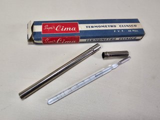 Termómetro Clínico Vintage Años 40