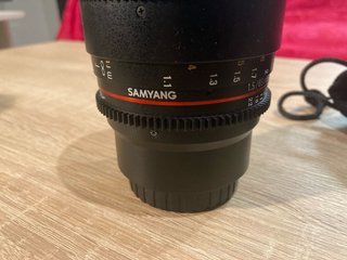 Objetivo Samyang 85mm T1.5 Micro 4/3
