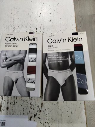 2 Packs Slips Calvin Klein Talla XL