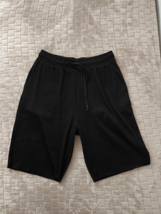 Bermuda Plisada Negra Bershka