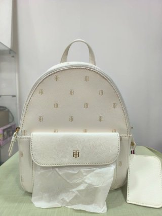 Mochila Tommy Hilfiger Blanca