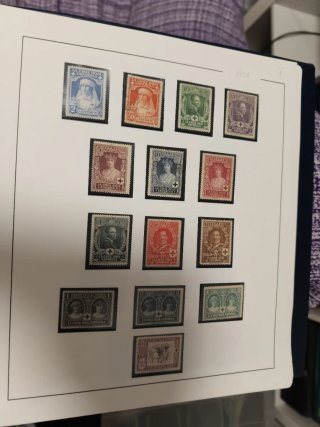 Colección Sellos Cruz Roja Española