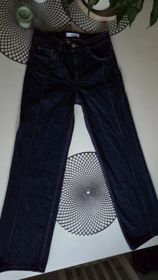 Jeans Mango Azul Oscuro