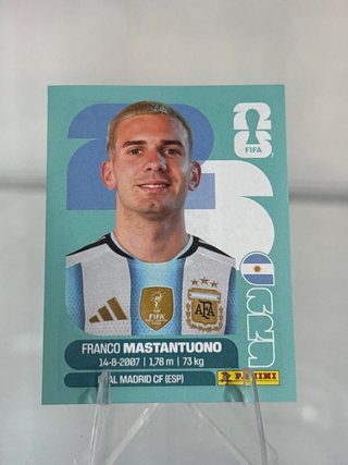 Cromo Panini Franco Mastantuono