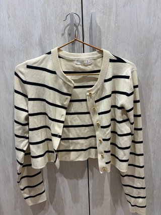 Jersey de rayas con botones