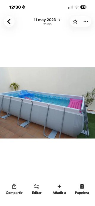 Piscina Desmontable Rectangular