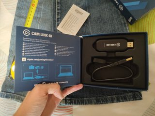 Elgato Cam Link 4K - Cattura HDMI USB con scatola