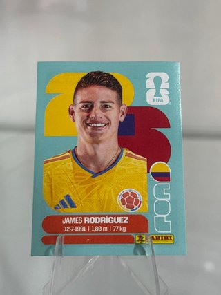 Cromo Panini Mundial James Rodríguez