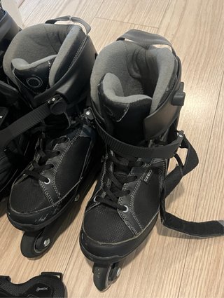 Patines en línea Oxelo Talla 44 + Protecciones