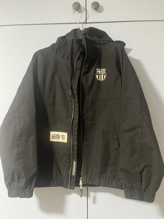Chaqueta Oficial FC Barcelona Negra