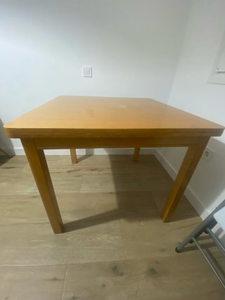 Mesa de Comedor Plegable 90x90