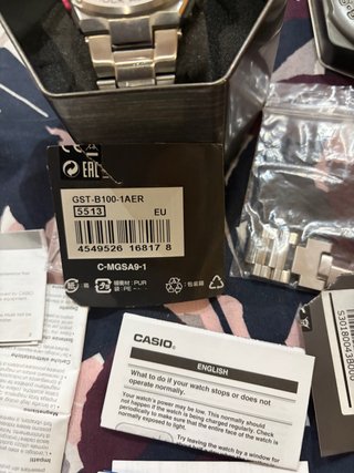 Reloj Casio G-Shock GST-B100-1AER
