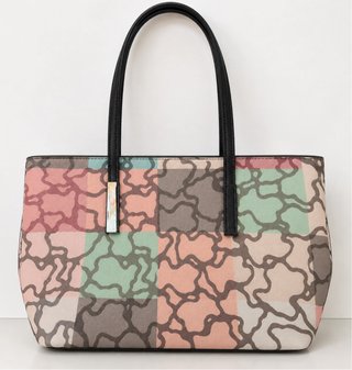 Bolso de mano multicolor