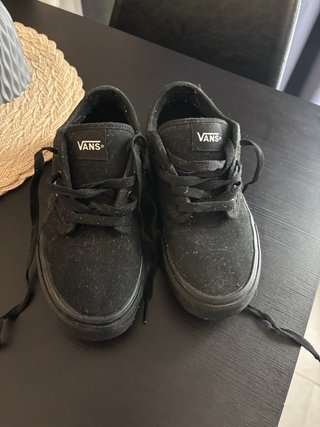 Zapatillas Vans Negras Niño