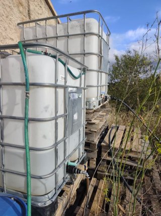 2 Depósitos de Agua de 1000L