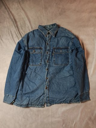 Camisa Vaquera Life Line Azul Talla L