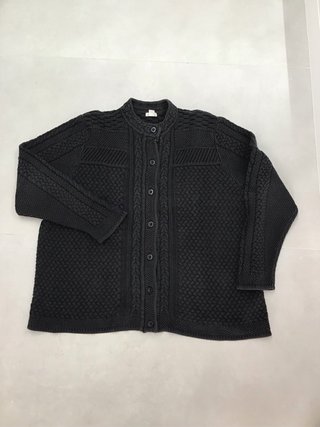 Chaqueta de punto L.L. Bean negra 3XL