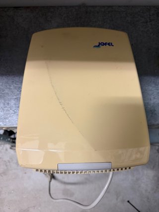 Secador de manos Jofel beige