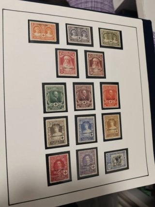 Colección de 14 Sellos de Cabo Juby