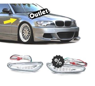GF INTERMITENTES BMW E46 01-05 LATERALES LED CROMADO R018081