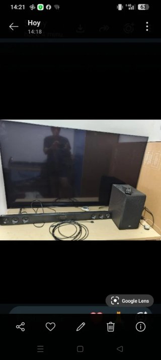 Pack Televisor y Barra de Sonido
